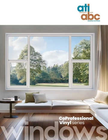 CoProfessional Vinyl Windows brochure cover