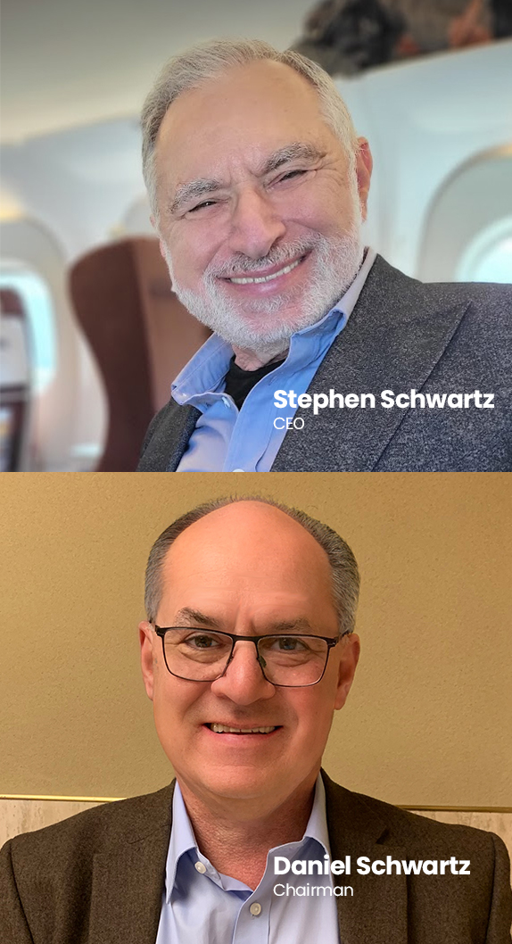 Stephen Schwartz, CEO, and Daniel Schwartz, Chairman